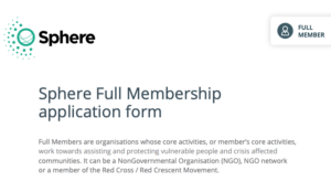 Application form: FULL MEMBERS