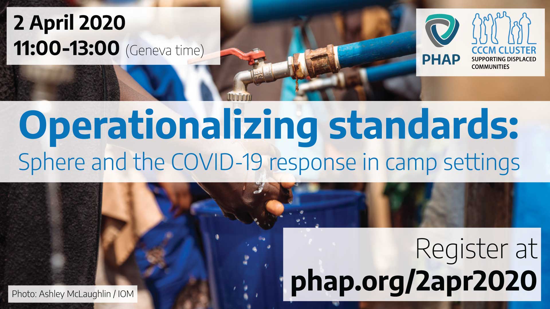 Operationalizing standards: Sphere and the COVID-19 response in camp settings