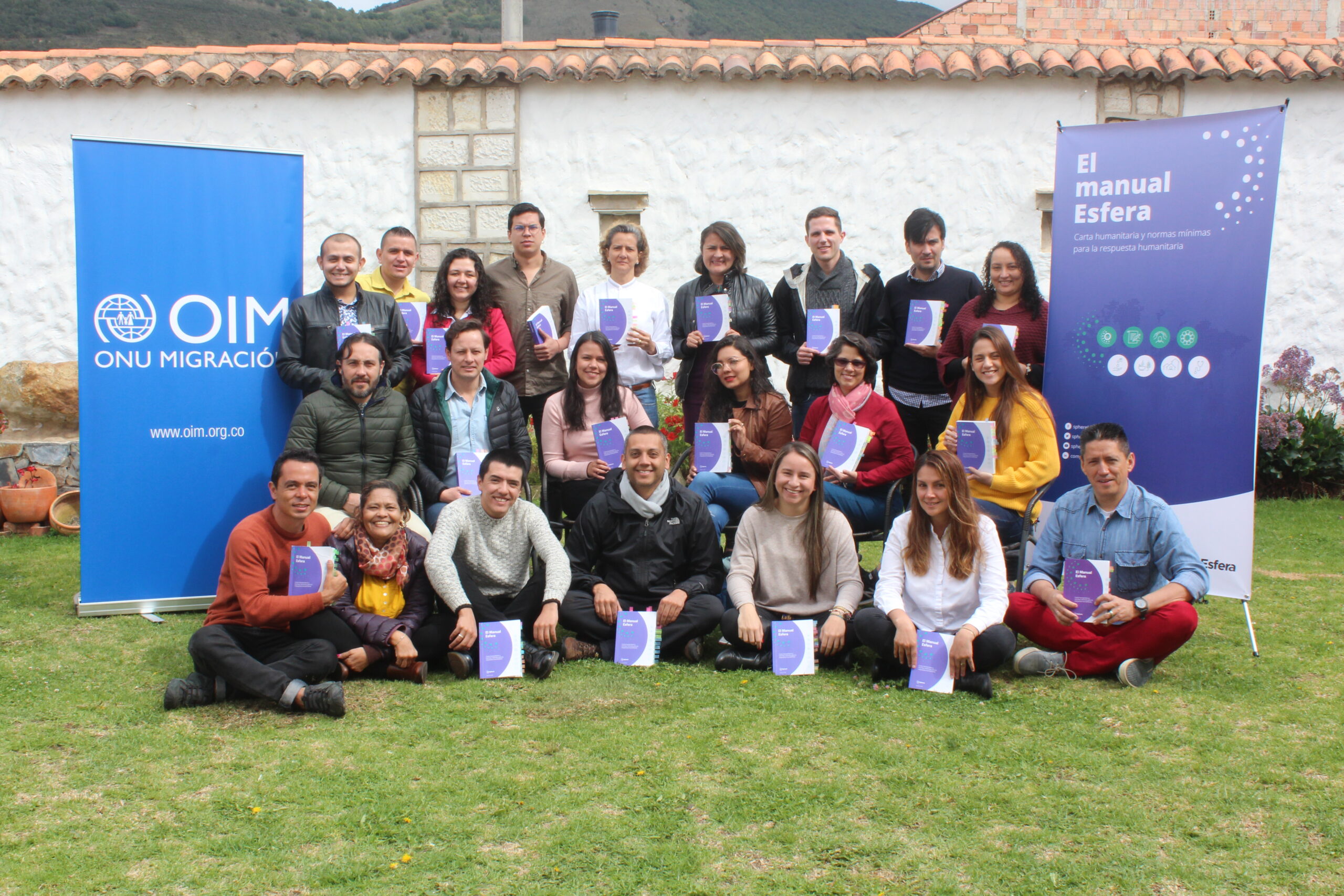 Taller: Capacitadores en Esfera, Suesca, Colombia, oct 2019