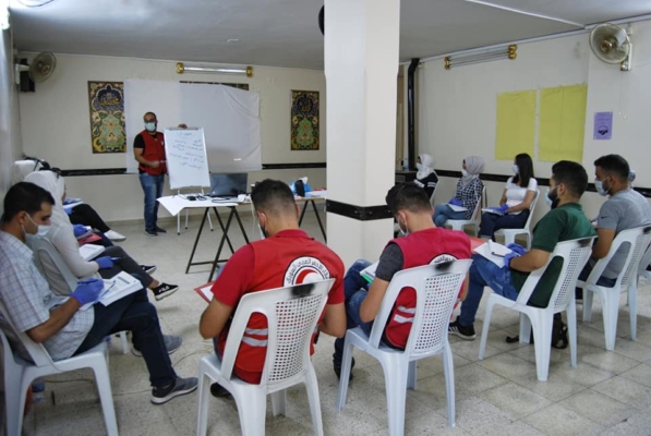 Sphere workshop, Rural Damascus, Syria, July 2020