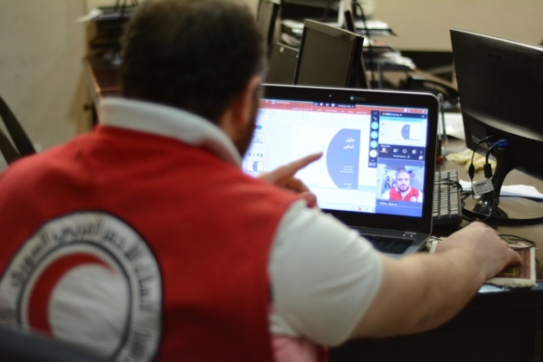 Sphere workshop, Homs, Syria, April 2020