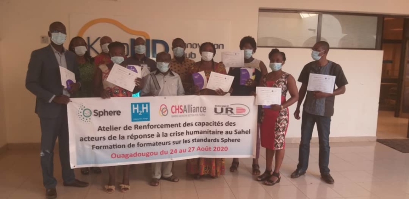 Sphere Training of Trainers Workshop, Burkina Faso, Aug 2020