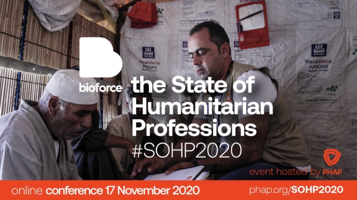 The State of Humanitarian Professions 2020, Online, 17 Nov 2020