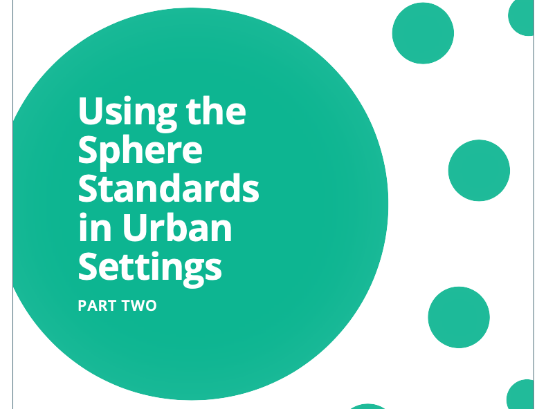 Using the Sphere standards in urban settings (Part two)