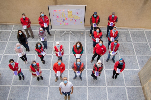 Sphere workshop, Rural Damascus, Syria, November 2020