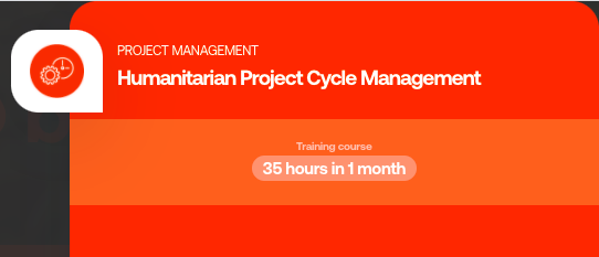 Humanitarian Project Cycle Management, Online, Oct-Nov 2021
