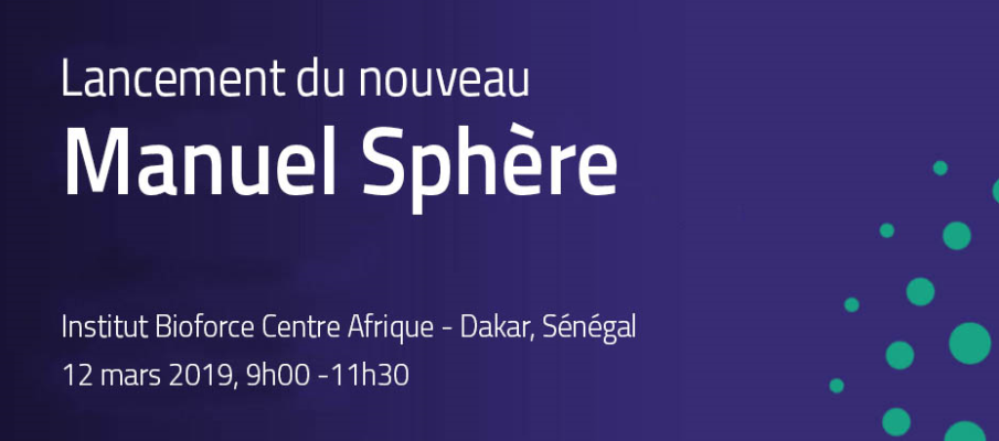 Sphere Handbook Launch – Dakar, Senegal