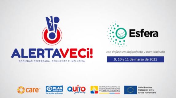 Taller básico ESFERA – Proyecto “Alerta Veci”, Quito, Ecuador, marzo 2021