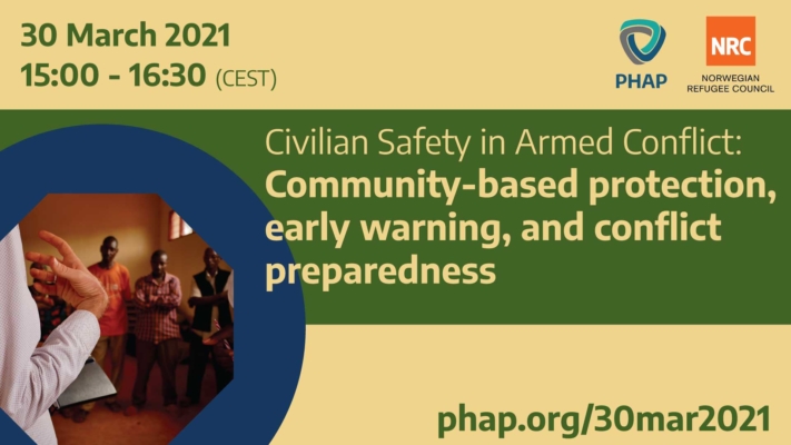 Civilian Safety in Armed Conflict, Webinar, Mar 2021