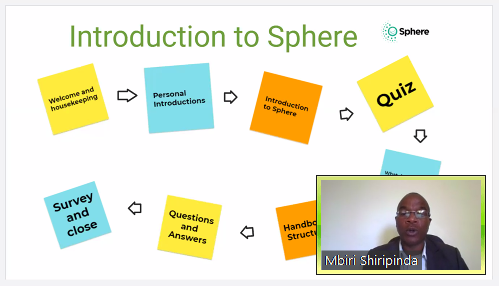 Sphere introductory workshops for SIMEX 2021, online, May 2021