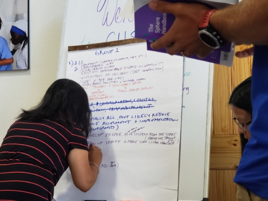 Disaster and Refugee Response: Global Principles and Practice, Kentucky, USA, October 2021