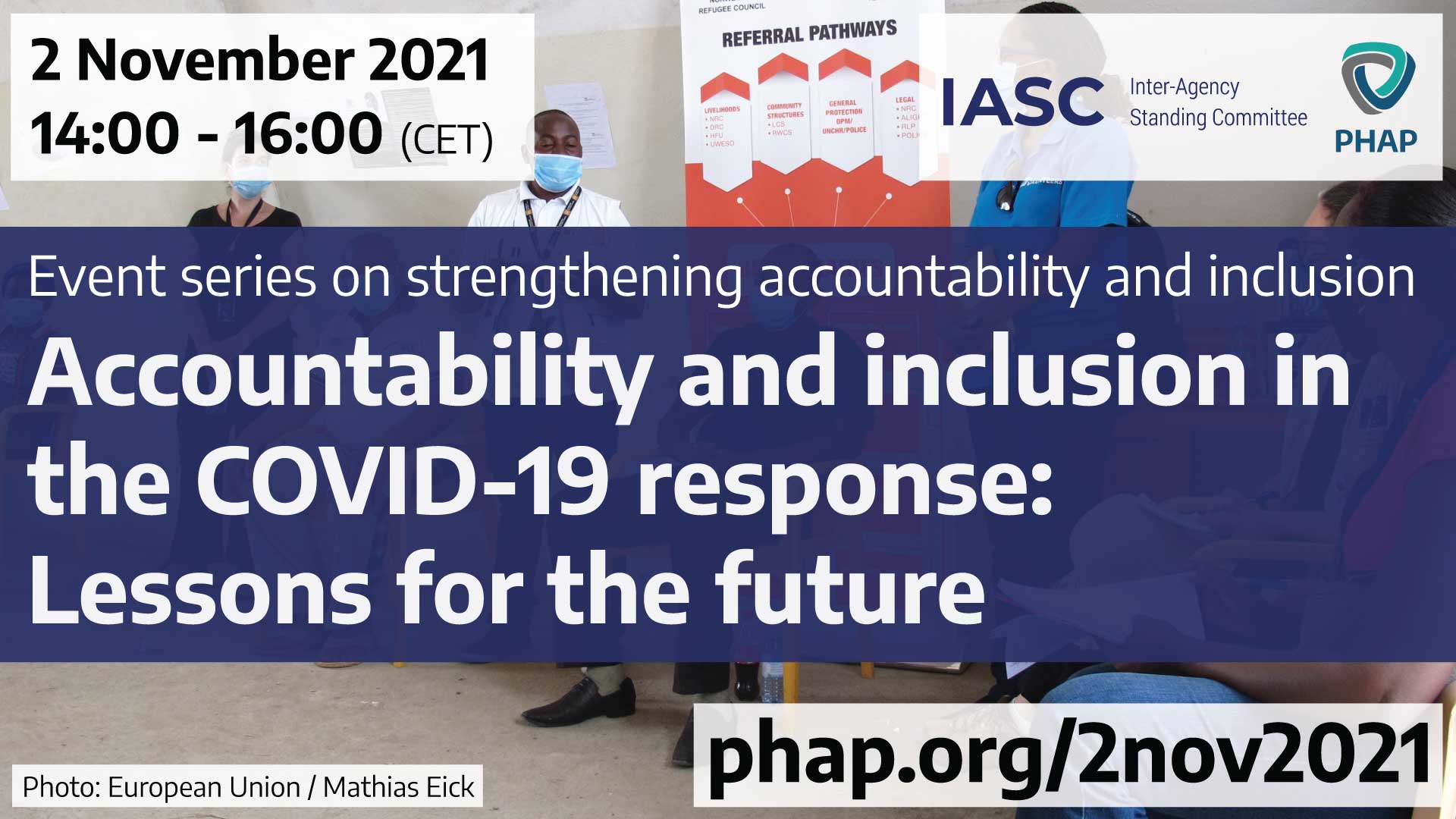 Accountability and inclusion in the COVID-19 response: Lessons for the future, Online, November 2021
