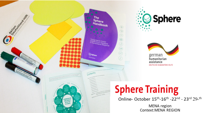 5-Day Sphere Online Training, in Arabic, 15-29 October 2021