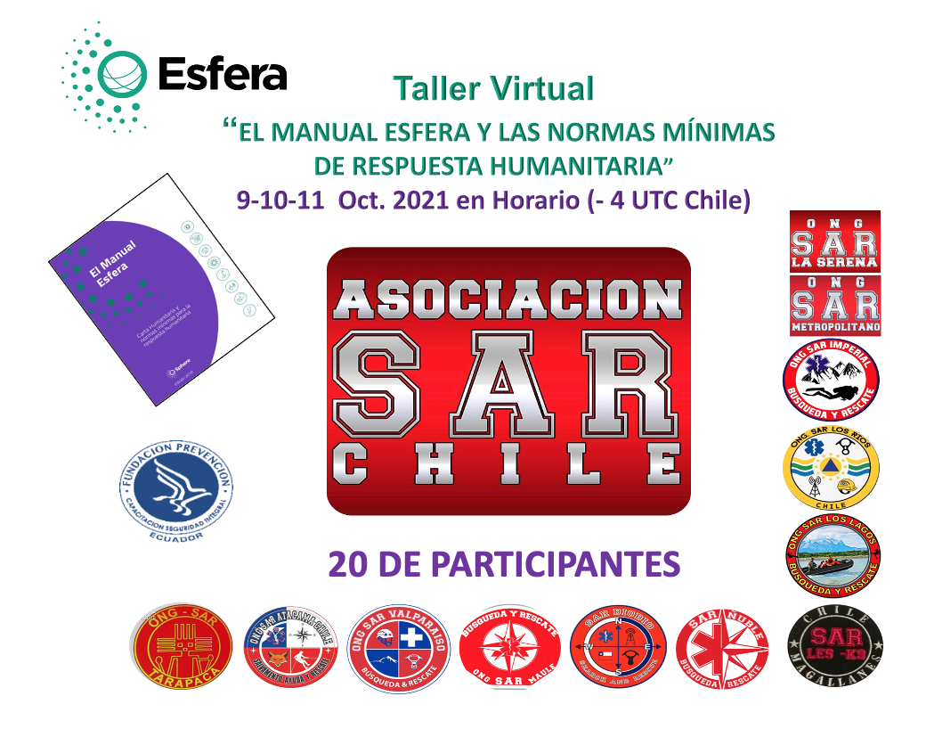 Taller Virtual: El Manual Esfera, Carta Humanitaria y Normas Mínimas, online, Octubre 2021
