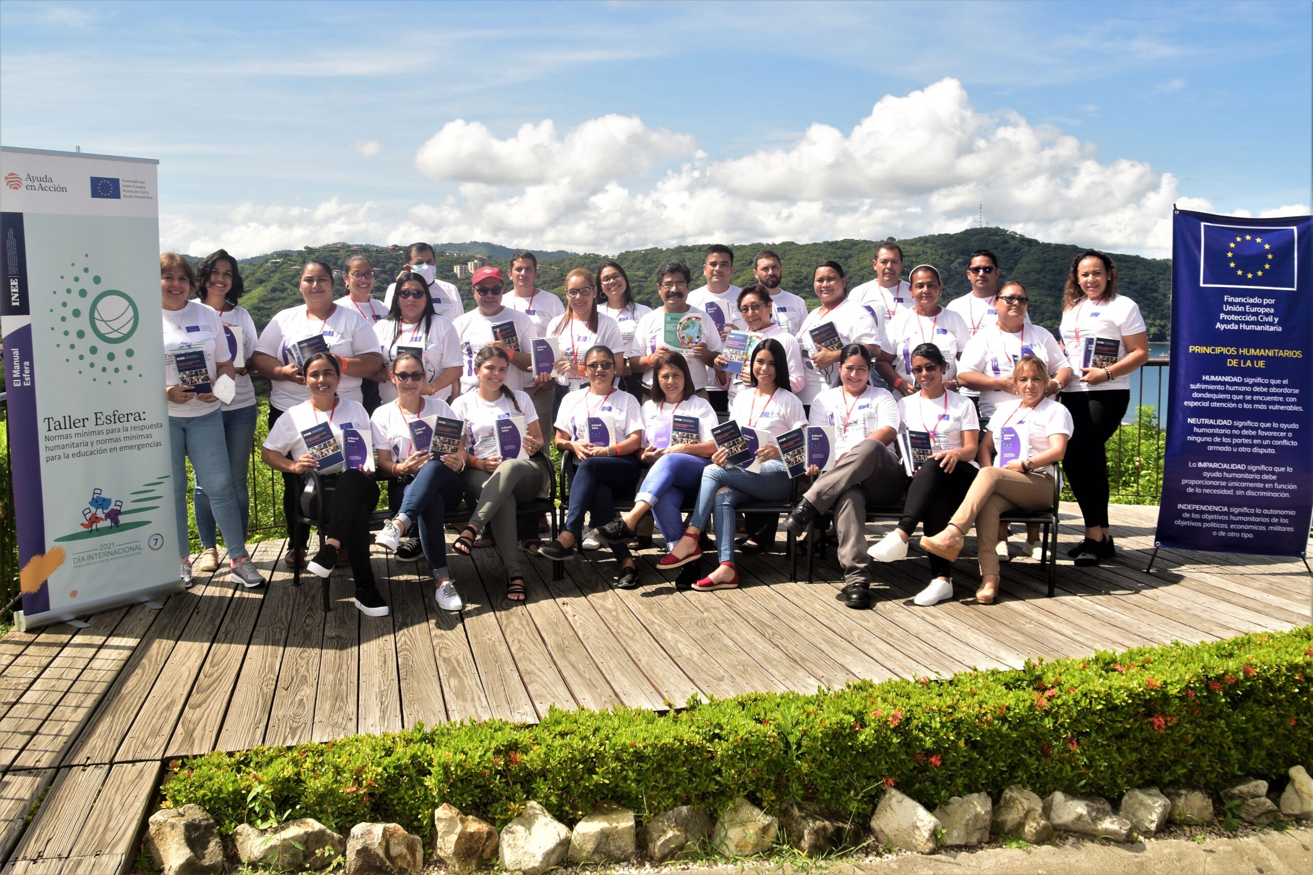 Taller Esfera, Normas minimas de respuesta humanitaria y de educación en emergencias, Oct 18-22, Liberia, Costa Rica