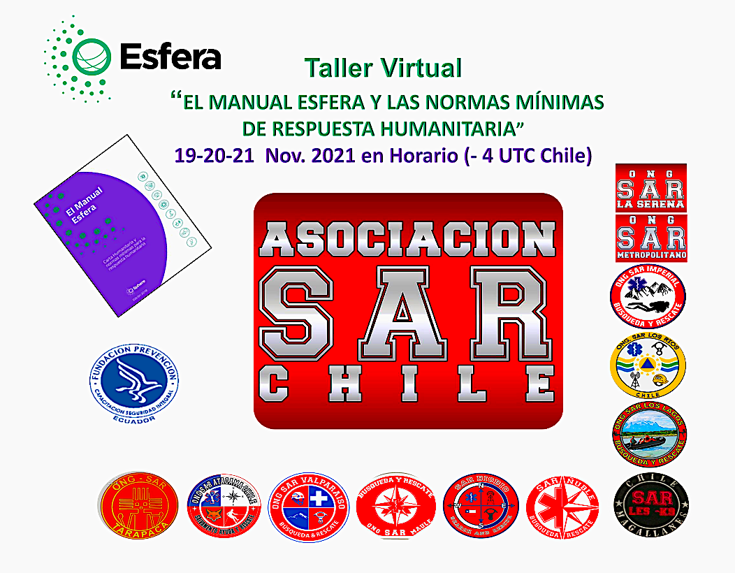 Taller Virtual #4 : El Manual Esfera, Carta Humanitaria y Normas Mínimas, online, Chile, Nov 2021