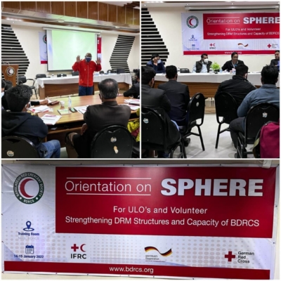 Orientation on Sphere, January 2022, Bangladesh