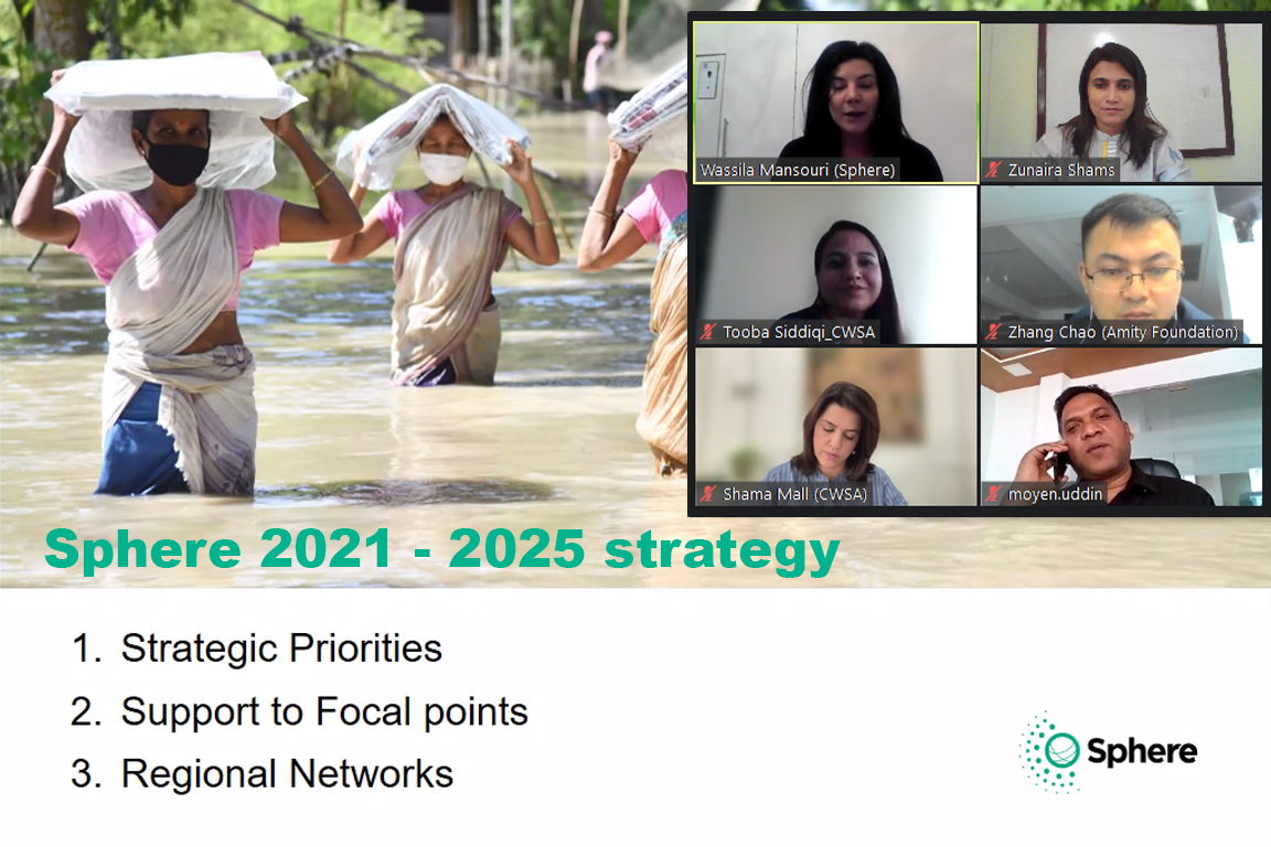 Sphere Focal Points Quarterly meeting, 24 November 2021, online, Pakistan