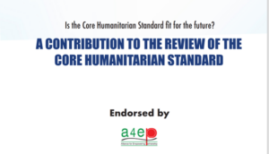 Is the Core Humanitarian Standard fit for the future?