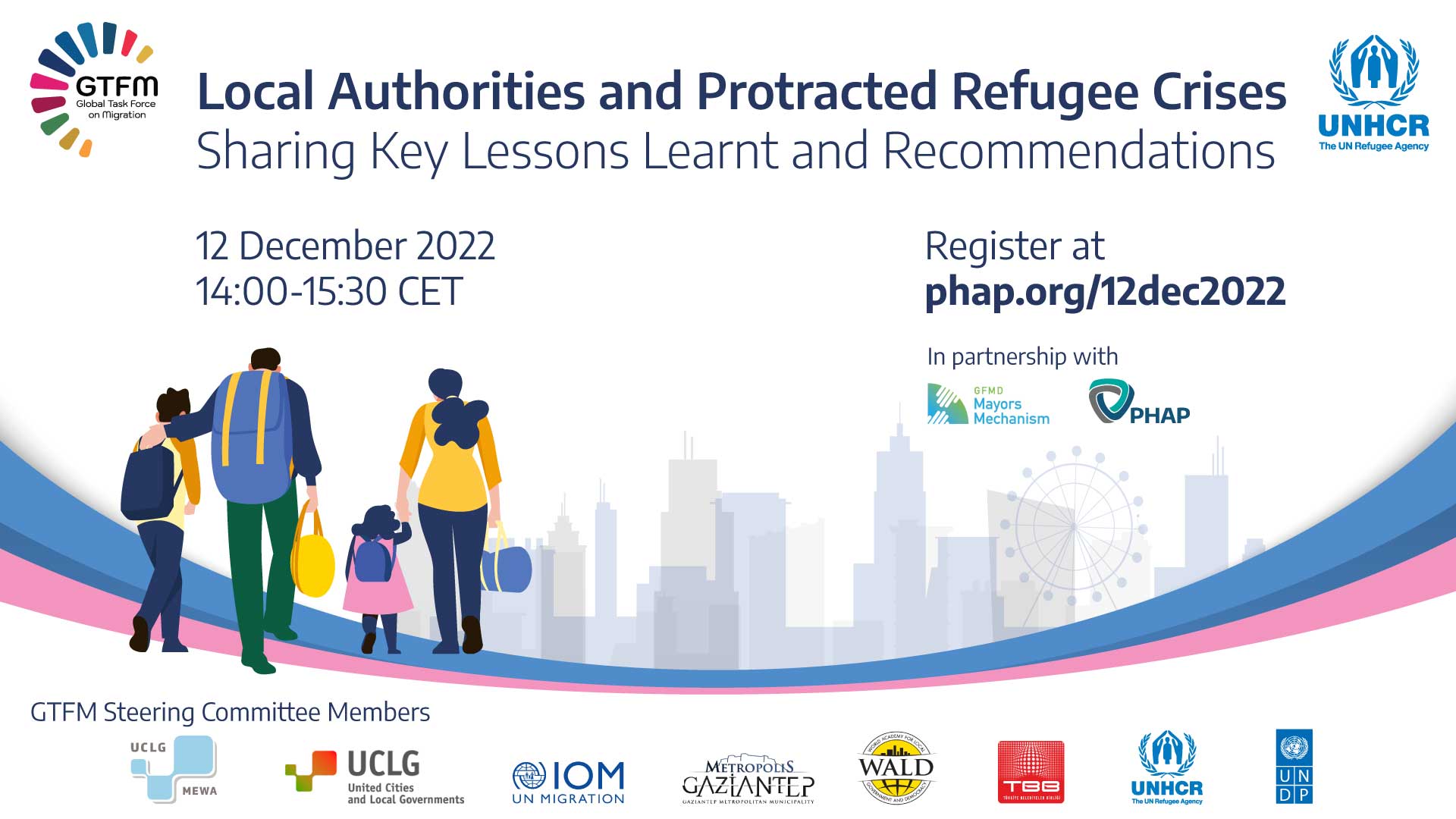 Local Authorities and Protracted Refugee Crises: Sharing Key Lessons Learnt and Recommendations, 12 December 2022, Online