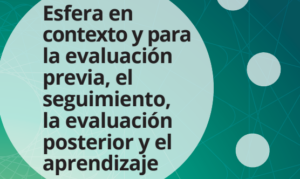 Esfera en contexto y para Evaluación previa, Seguimiento, Evaluación posterior y Aprendizaje