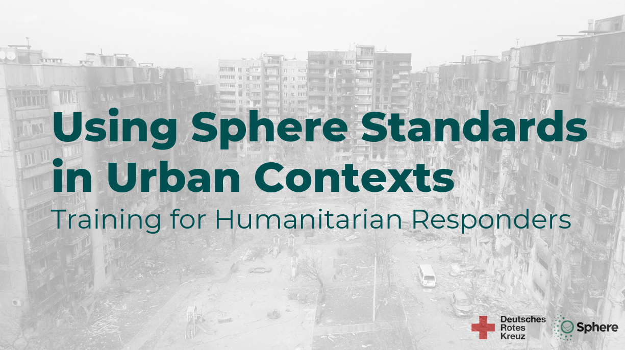 Using Sphere standards in urban contexts – training package