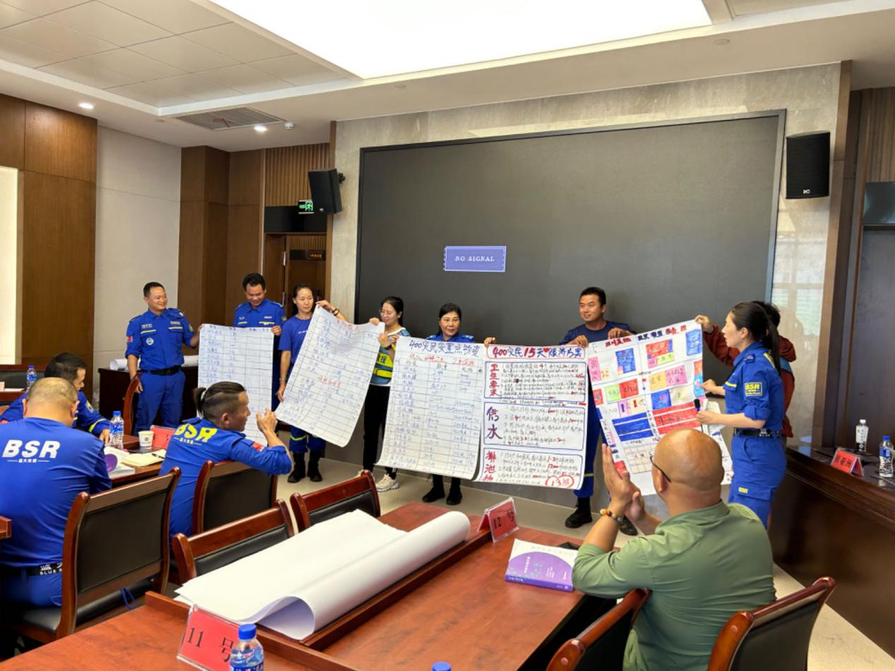 Training on disaster emergency response capacity improvement for Rescue Volunteers, Yunnan, China 6&7 July 2023