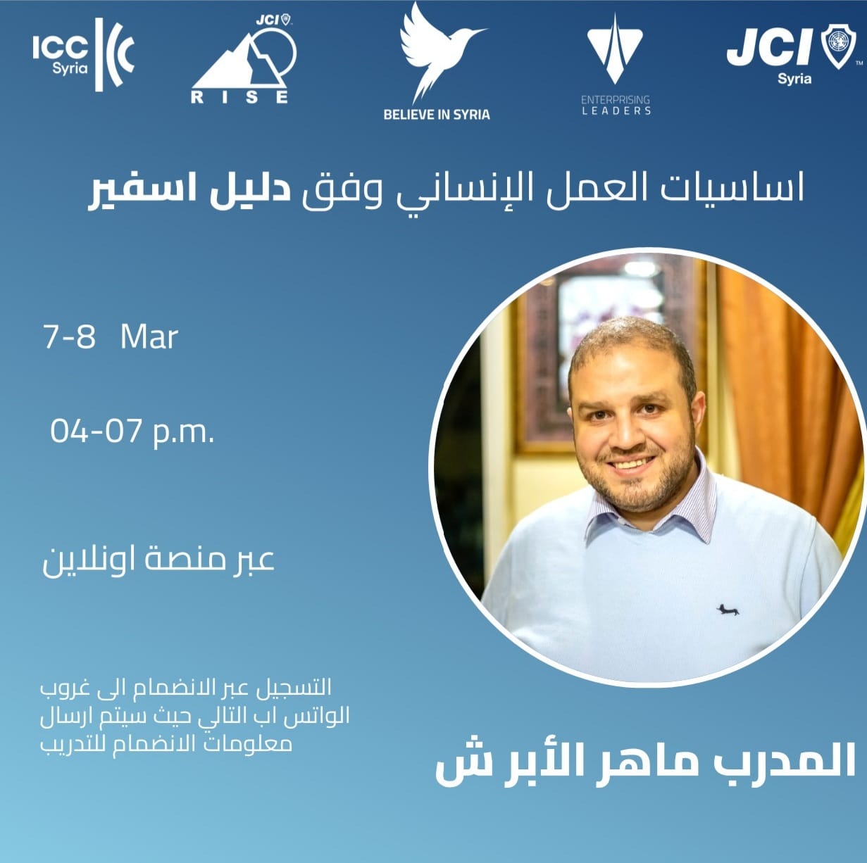 Sphere Training, 7-8 March 2023, online, Damascus, Syria