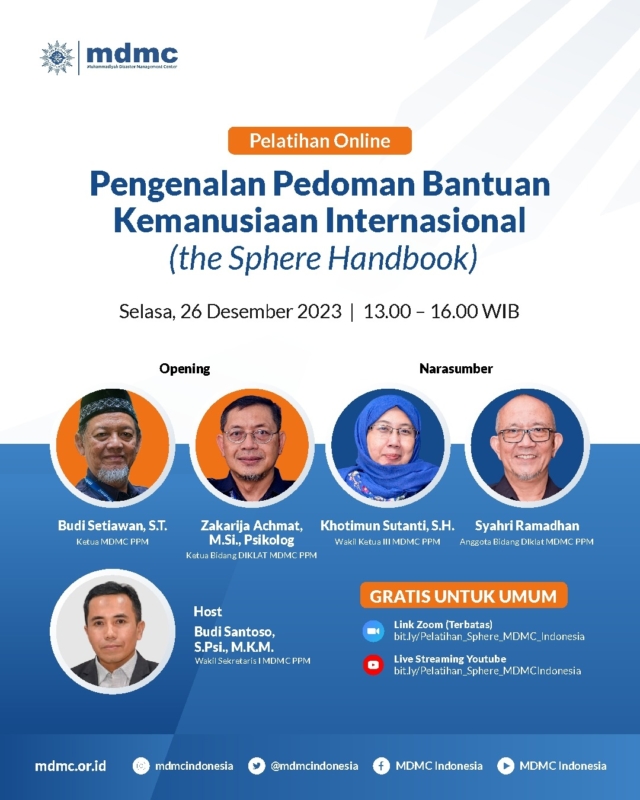 Pengenalan Pedoman Bantuan Kemanusiaan Internasional – December 2023