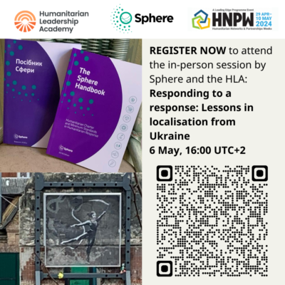 Responding to a response: Lessons in localisation from Ukraine, Geneva HNPW, 6 May 2024
