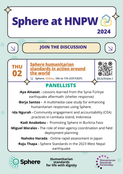 Sphere standards in action around the world, HNPW online, 2 May 2024
