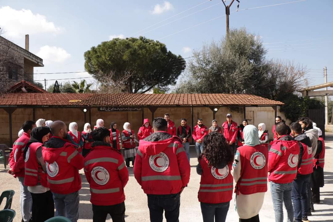 Disaster management training, Daraa, Syria, 10-14 February 2024