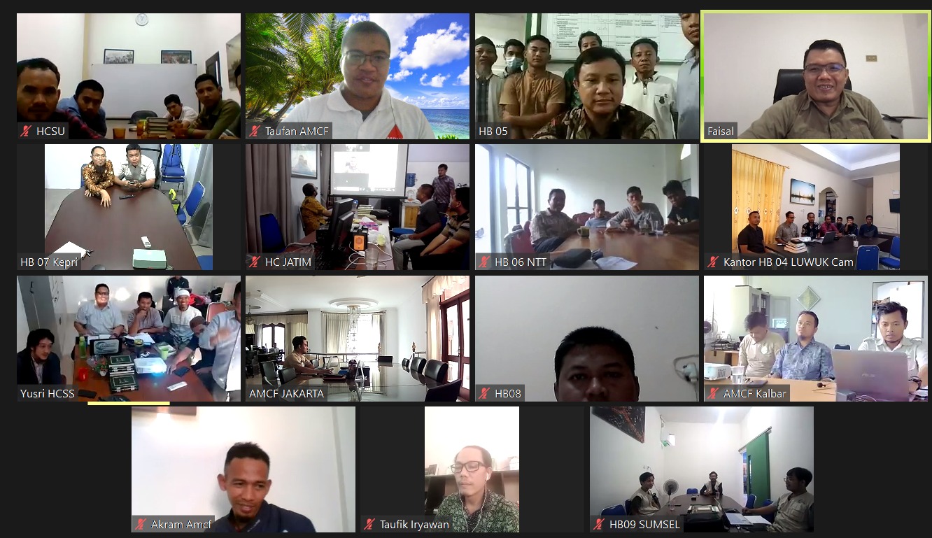 Webinar of Core Humanitarian Standard for Humanitarian Workers AMCF, 10 August 2023, online Indonesia