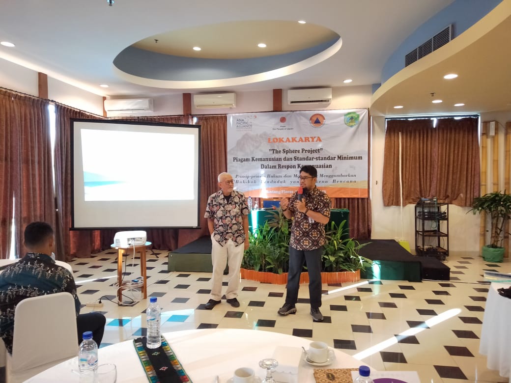 Workshop on Disseminating The Sphere Handbook 2018, January 19 2024, Indonesia