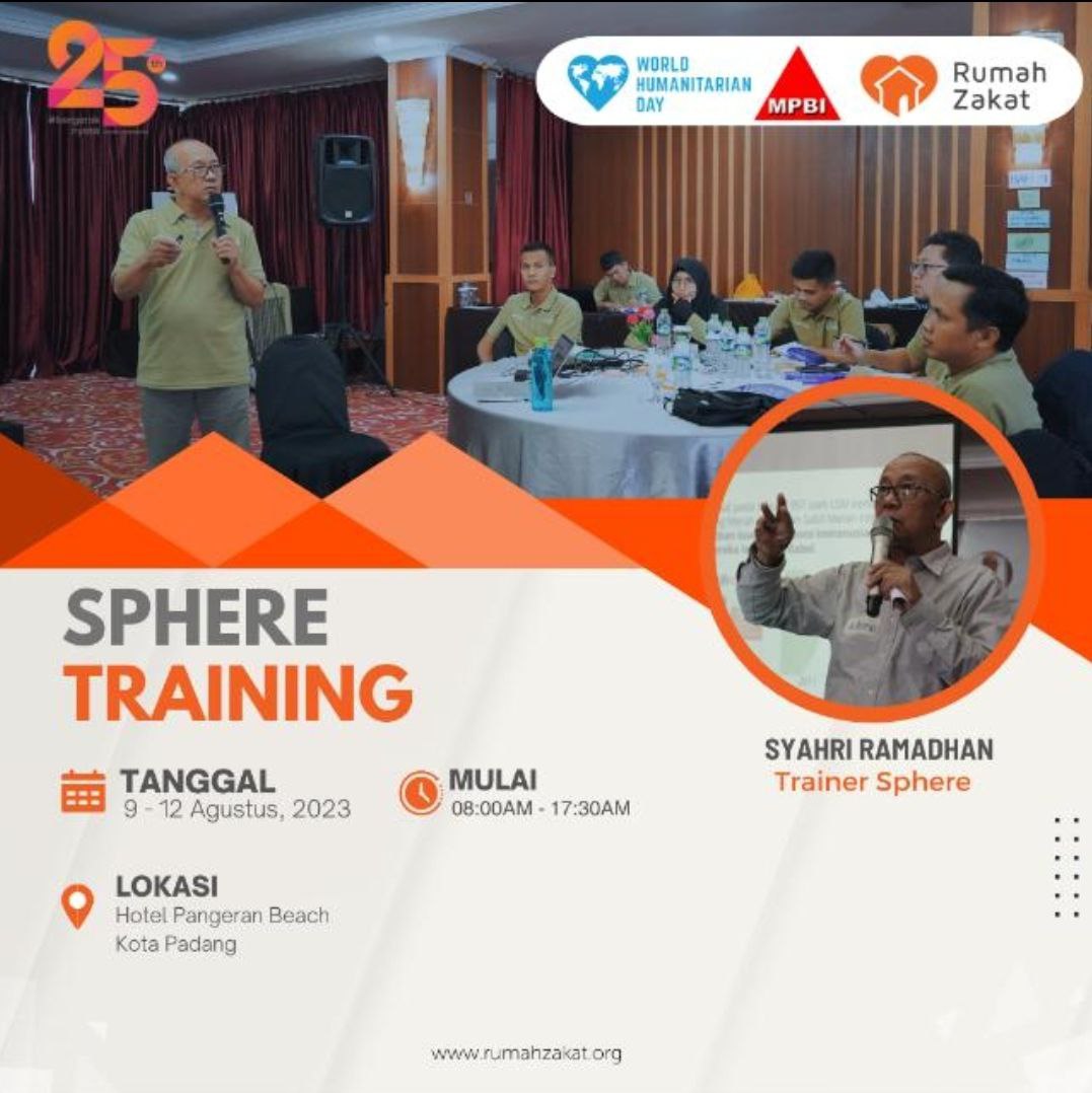 Basic Sphere Training, 9-12 August 2023, Indonesia