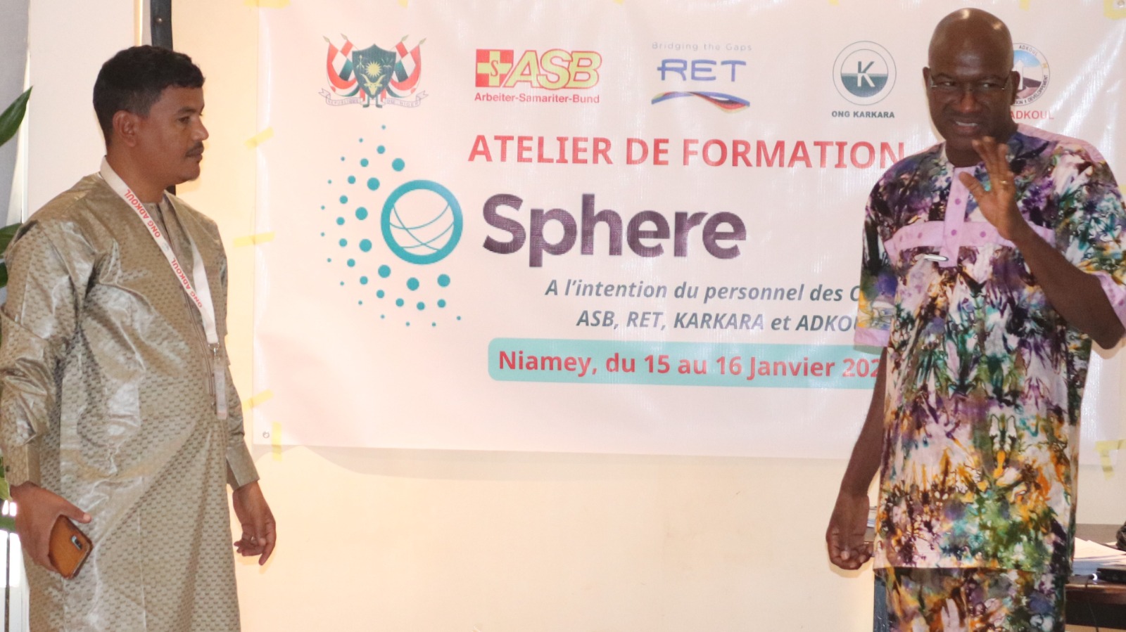 Training of ASB staff on Sphere handbook, 15-16 January 2025, Niger