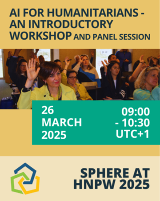 AI for humanitarians – an introductory workshop, HNPW, Switzerland, 26 March 2025