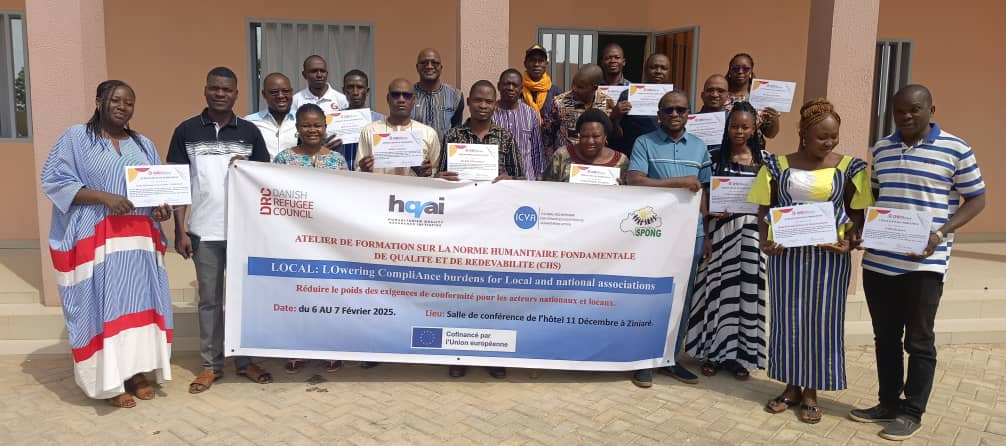 Training on Core Humanitarian Standard, 6-7 February 2025, Burkina Faso