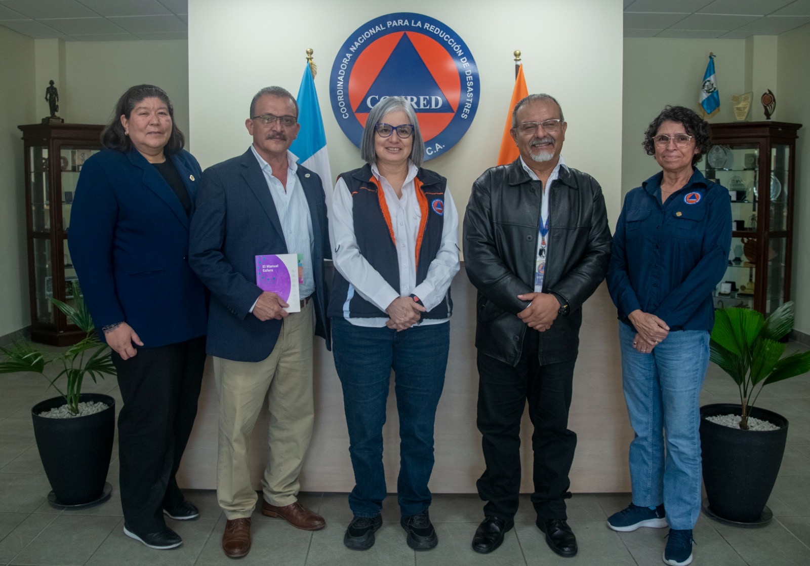 Reiterar compromiso de la Red Esfera con el cumplimiento de la carta y las normas mínimas para la respuesta humanitaria, 2 April 2025, Guatemala