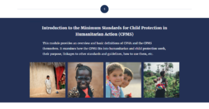 Child Protection Minimum Standards (CPMS) Introductory eCourse