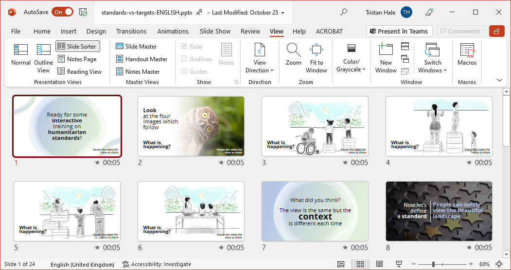 Sphere microlearning assets
