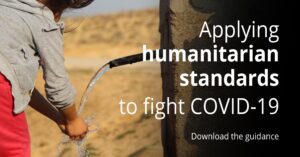 Applying humanitarian standards to fight COVID-19