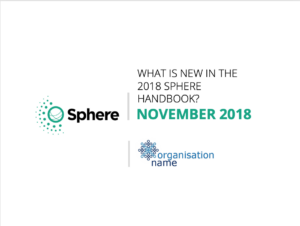 What is new in the 2018 Sphere Handbook? – PowerPoint