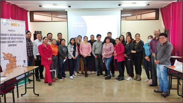 Más de mil personas en Bolivia acceden y conocen el Manual Esfera a través de talleres virtuales y presenciales durante 3 meses