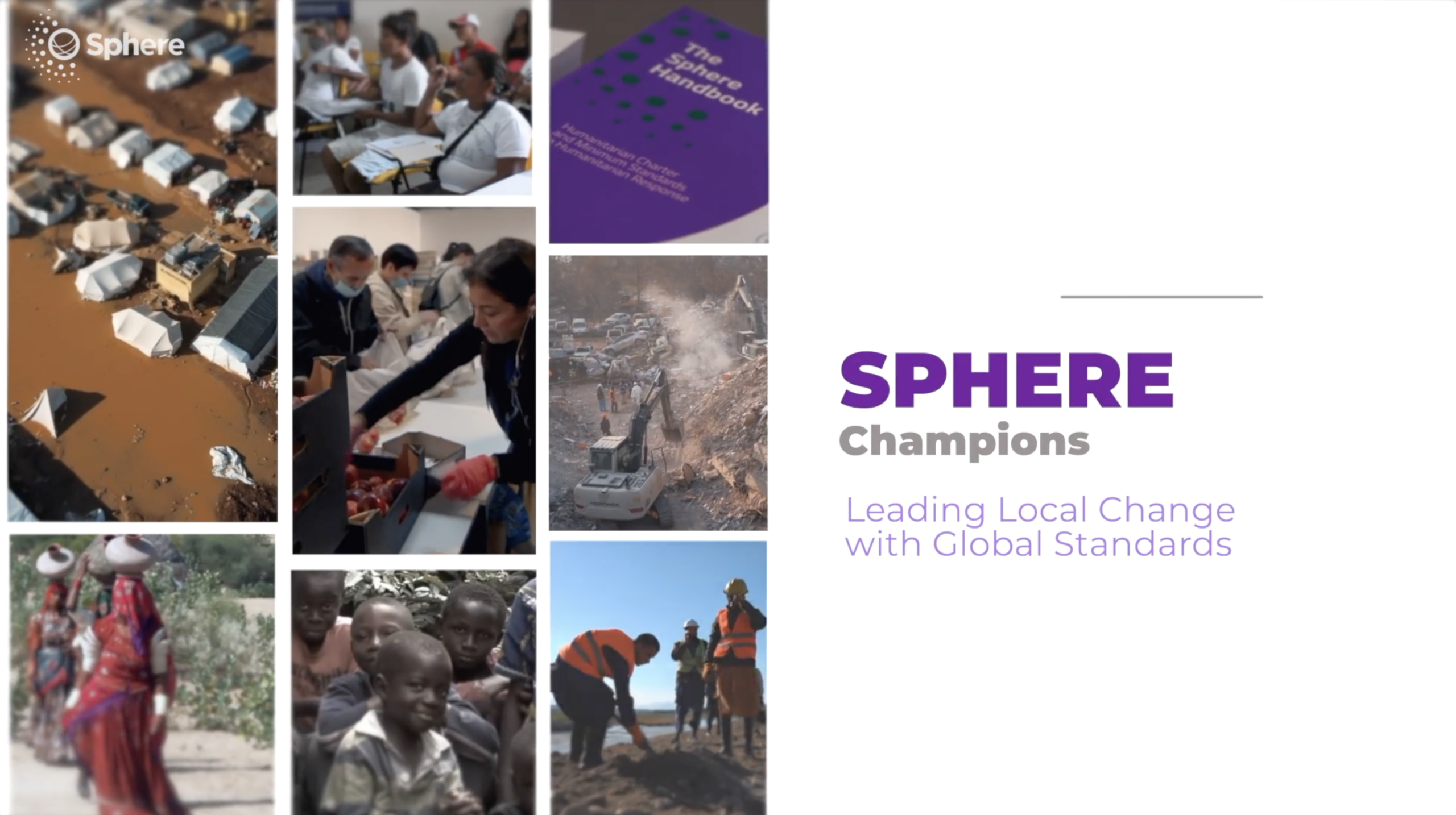 Sphere Champions Leading Local Change with Global Standards